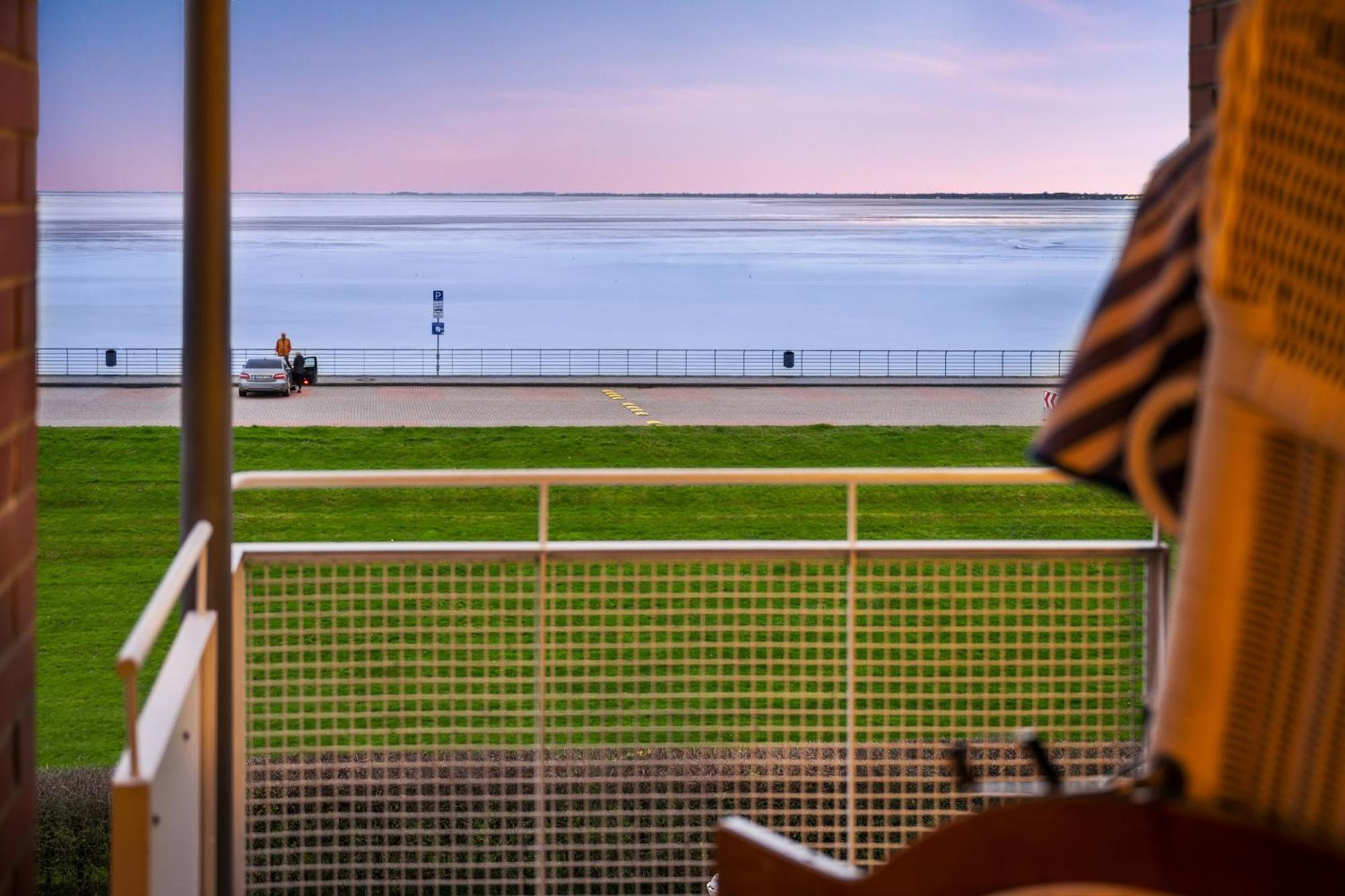 Strand-Apartment, Strandkorb, Meeresrauschen, Parkplatz Wilhelmshaven Ngoại thất bức ảnh