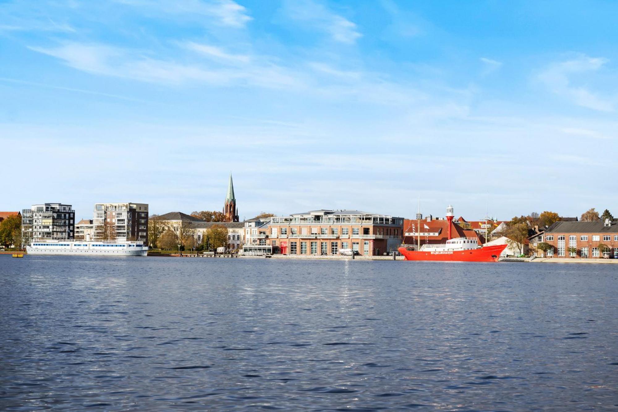 Strand-Apartment, Strandkorb, Meeresrauschen, Parkplatz Wilhelmshaven Ngoại thất bức ảnh
