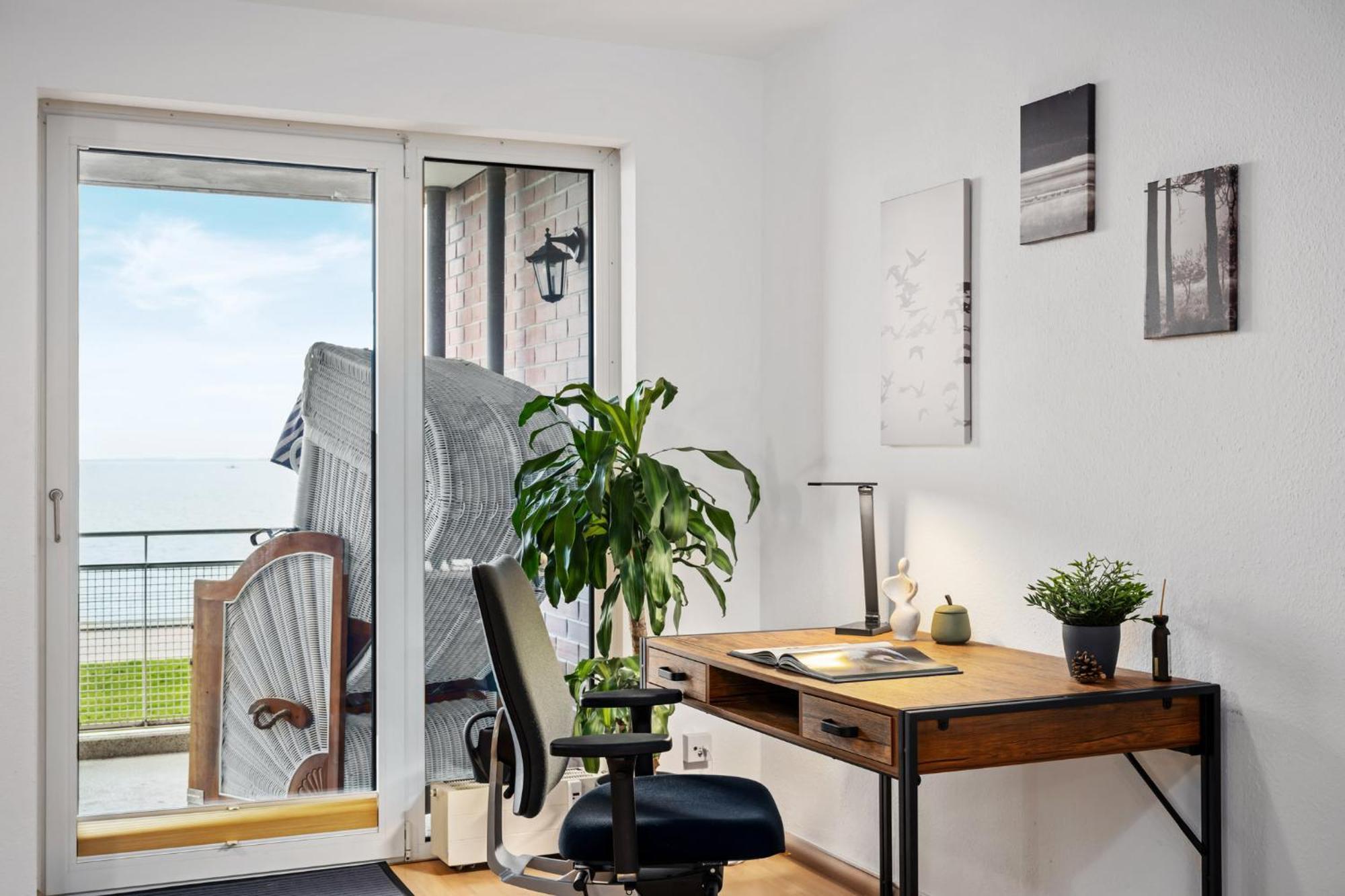 Strand-Apartment, Strandkorb, Meeresrauschen, Parkplatz Wilhelmshaven Ngoại thất bức ảnh