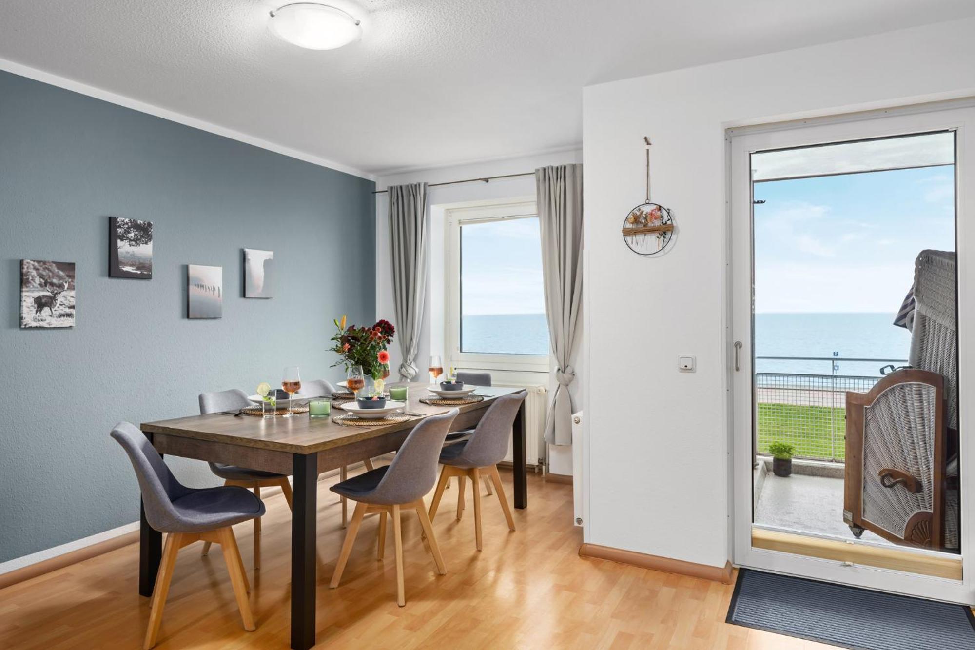 Strand-Apartment, Strandkorb, Meeresrauschen, Parkplatz Wilhelmshaven Ngoại thất bức ảnh