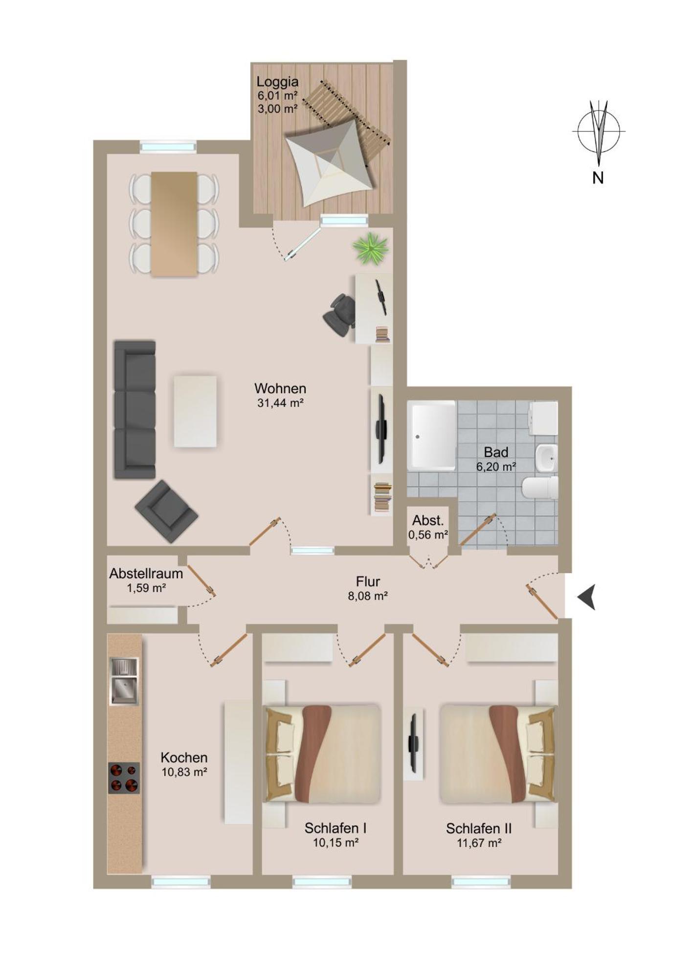 Strand-Apartment, Strandkorb, Meeresrauschen, Parkplatz Wilhelmshaven Ngoại thất bức ảnh